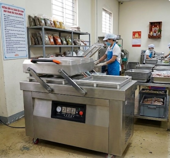 máy hút chân không 2 buồng